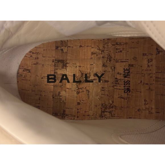 BALLY “Wiggles” High-Top Sneakers SZ 10 - Picture 8 of 9